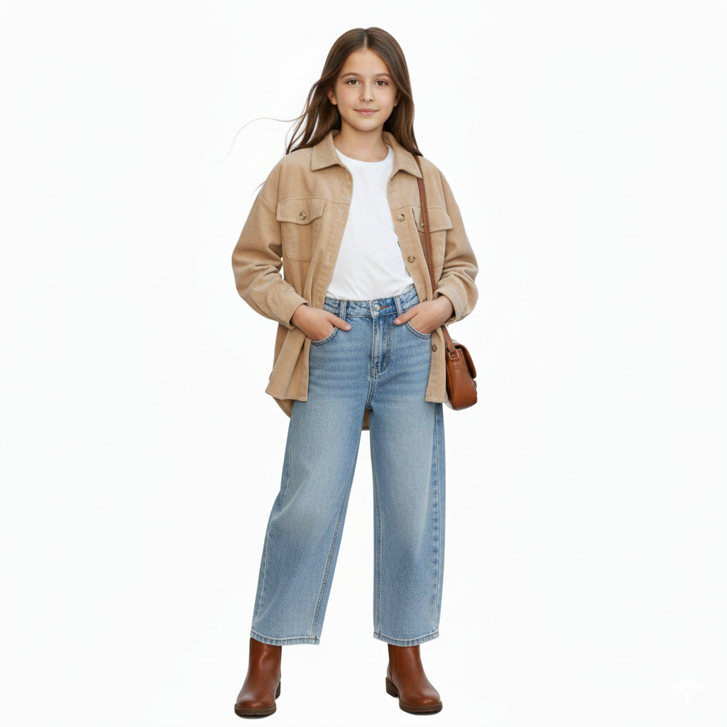 شومیز کتان تک رنگ کرم